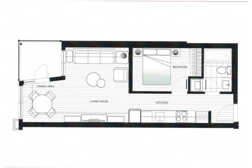 Clean 4th Floor 1 Bedroom Apt In Old Town China Town Apartment *